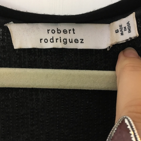 BEADED ROBERT RODRIGUEZ TOP - Picture 5 of 5